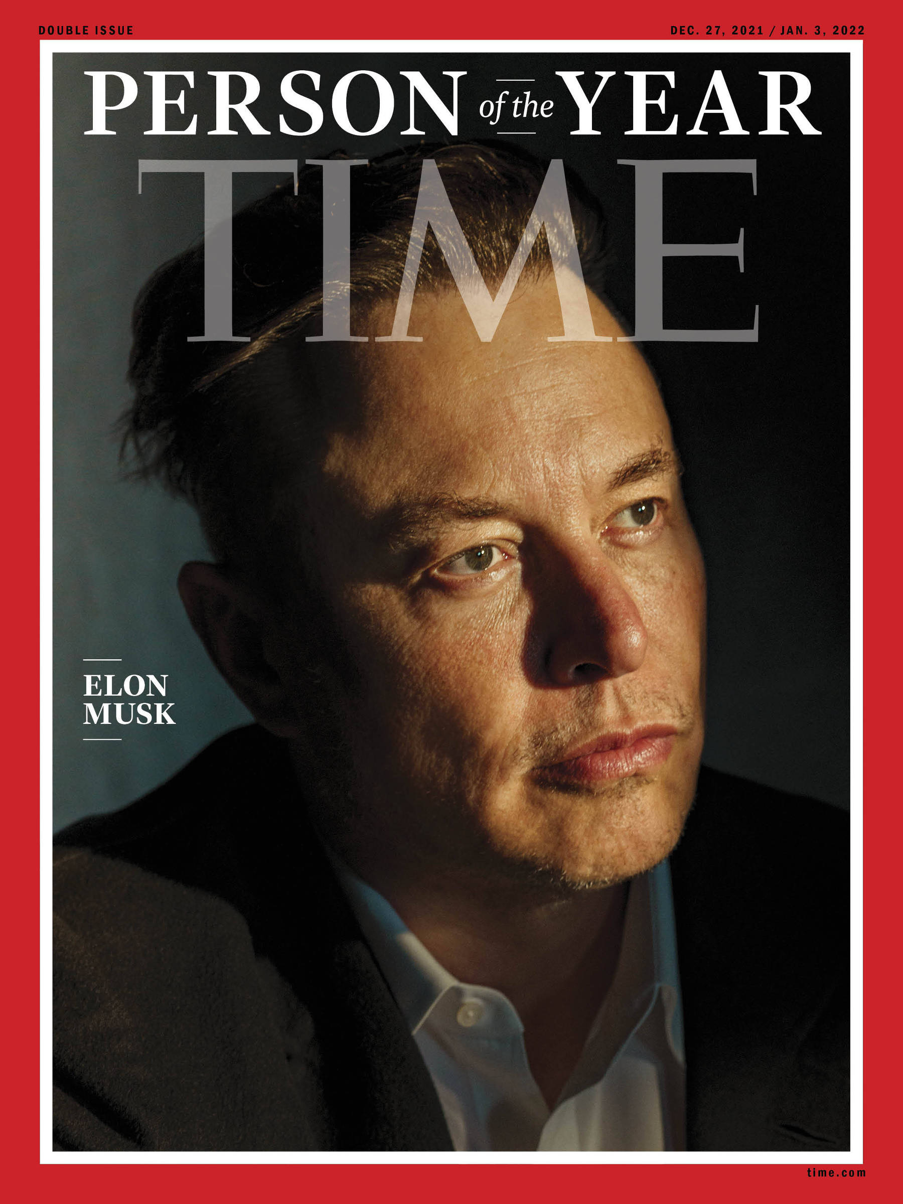 Elon Musk é eleito à Pessoa do Ano pela revista Time, Bolsonaro não